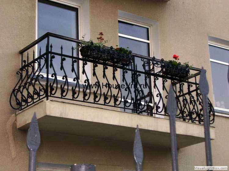 Кованые балконные ограждения в Воронеже